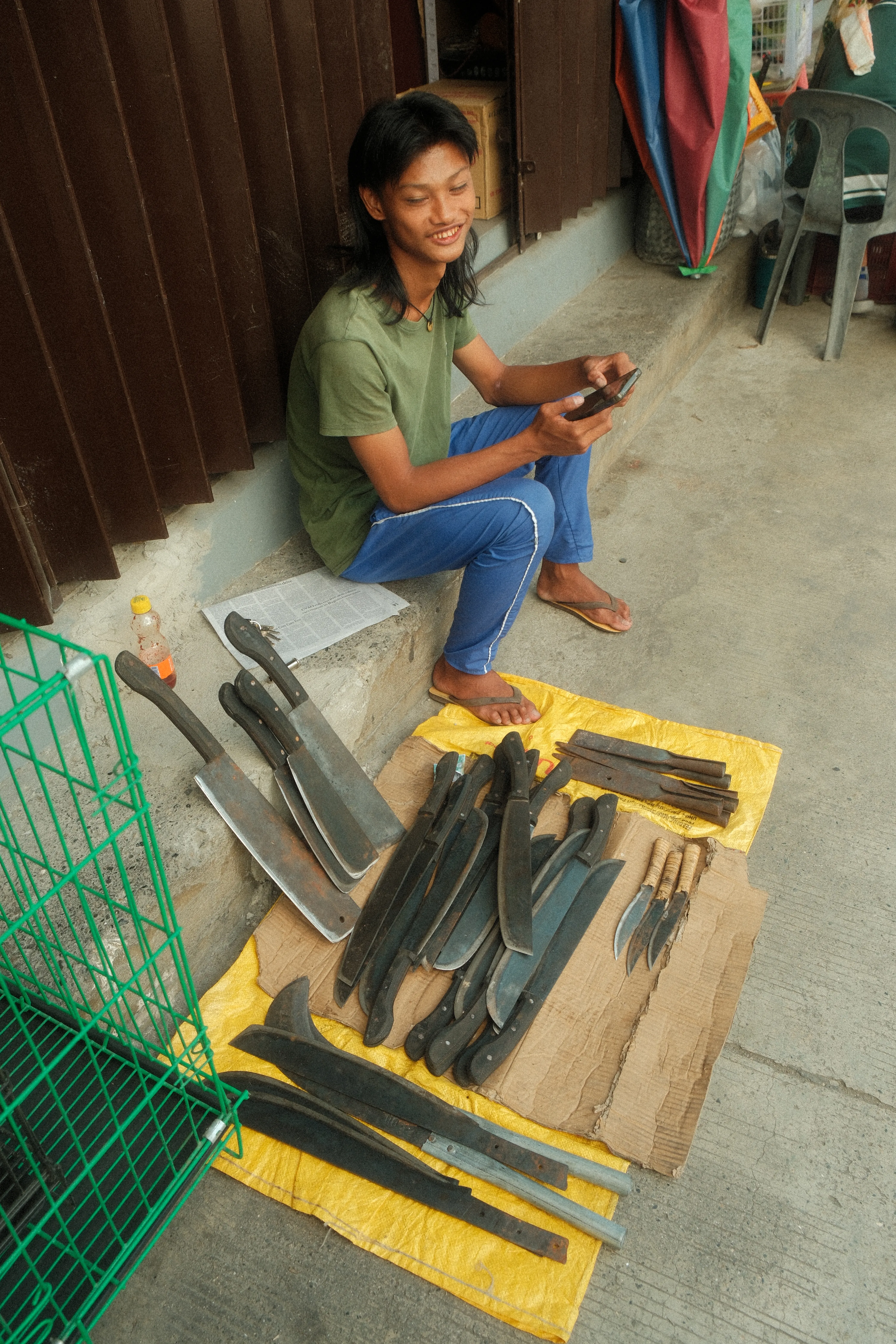 Machete salesman, Bontoc Philippines